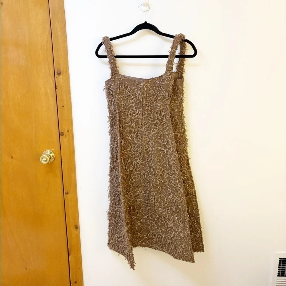 New Tory Burch Sequined Fringe Tank Dress